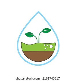 Water Drop Eco Friendly Living Detail
