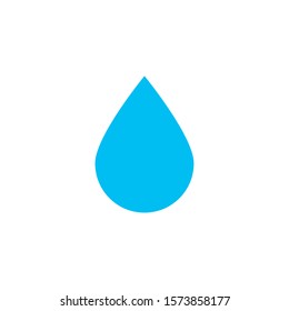 water drop flat style icon vector illustration design