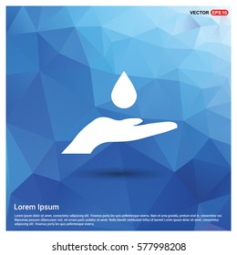 Water Drop In hand 