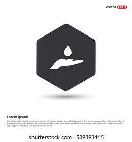 Water Drop In hand 