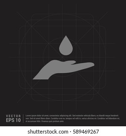 Water Drop In hand 