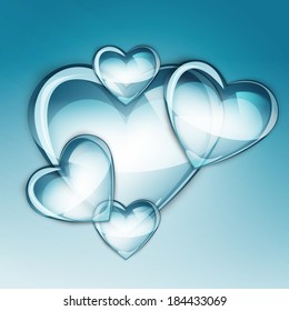 water drop heart
