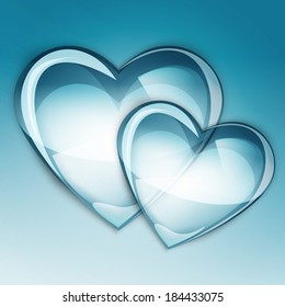 water drop heart
