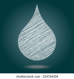 Water drop icon