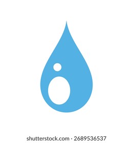 water drop icon design element