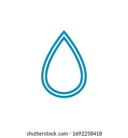 water drop icon design vector illustration 