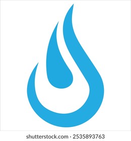 Diseños de icono de agua de gota de agua 