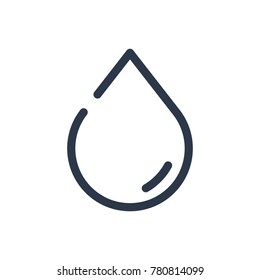 Water drop icon. Isolated splash and water drop icon line style. Premium quality vector symbol drawing concept for your logo web mobile app UI design.