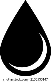 water drop icon. water drop sign.eps
