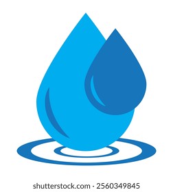 
Water Drop Icon: A simple yet powerful icon depicting a water drop, symbolizing purity, freshness, and hydration. Ideal for websites, apps, and branding related to water, nature, and health. eps 10.