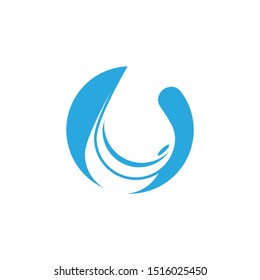 Water drop icon and symbol vector illustration