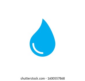 Water drop icon symbol. Water icon vector illustration