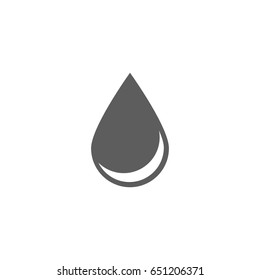 Water drop icon in trendy flat style isolated on white background. Symbol for your web site design, logo, app, UI. Vector illustration, EPS