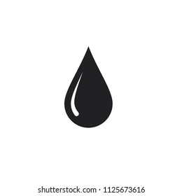water drop icon vector