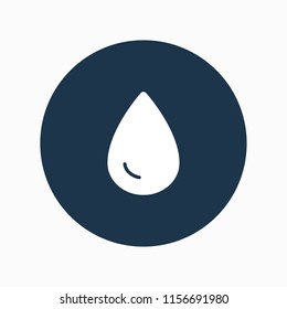 water drop icon vector