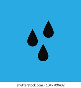 water drop icon vector