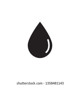 water drop icon vector