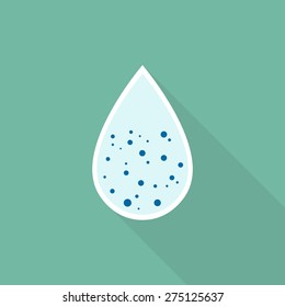 Water drop icon - Vector