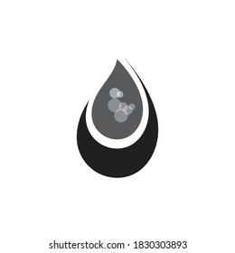 Wassertropfen Symbol Vektorgrafik Design natürlichen