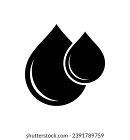 water drop icon vector design template simple and clean