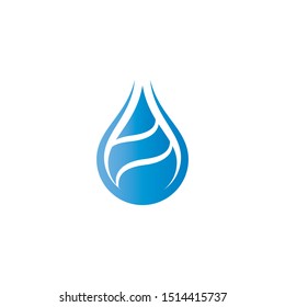 Water drop icon vector illustration