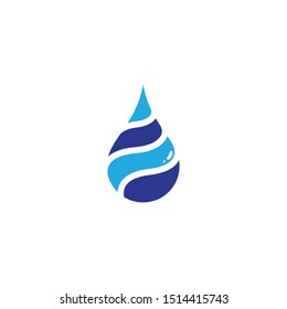 Water drop icon vector illustration