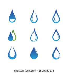 Water drop icon vector illustration