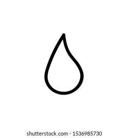 Water drop icon vector Illustration