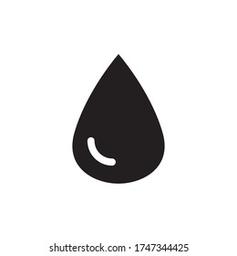 Water Drop Icon Vector Illustration