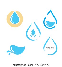 water drop icon  vector illustration design