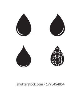 water drop icon  vector illustration design