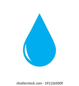 water drop icon vector illustration sign