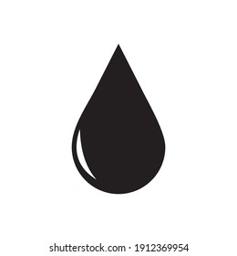 water drop icon vector illustration sign