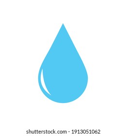 water drop icon vector illustration sign