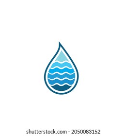 water drop icon  vector illustration design template