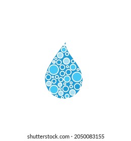 water drop icon  vector illustration design template