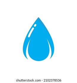 water drop icon  vector illustration design template