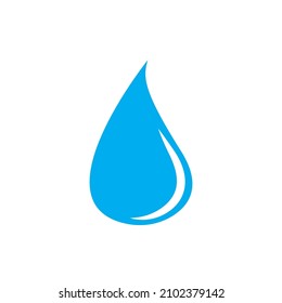 plantilla de diseño de ilustraciones vectoriales de icono de caída de agua