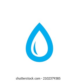 water drop icon  vector illustration design template