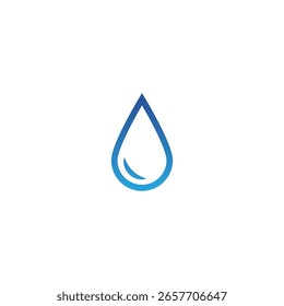 Icono de Ilustración vectorial de gota de agua