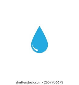 ícone de gota d'água ícone de ilustração de vetor