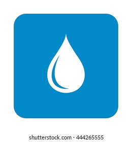 Water drop icon. Vector illustration