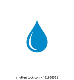 Water drop icon. Vector illustration

