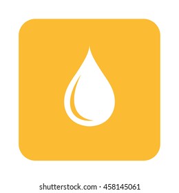 Water drop icon. Vector illustration