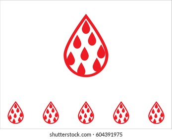 water, drop, icon, vector illustration eps10