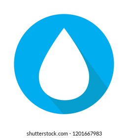 Water drop icon vector isolated on white background. Water drop icon for web site, app and logo. Creative art concept, vector illustration, eps 10