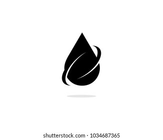 Water Drop Icon Vector Logo Template