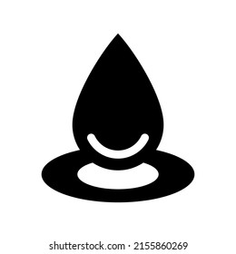 Water Drop Icon Vector Symbol Design Illustration