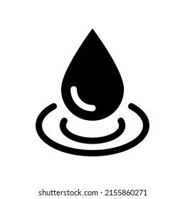 Icono de caída de agua Icono de diseño Ilustración
