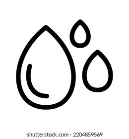 Water Drop Icon Vector Symbol Design Illustration